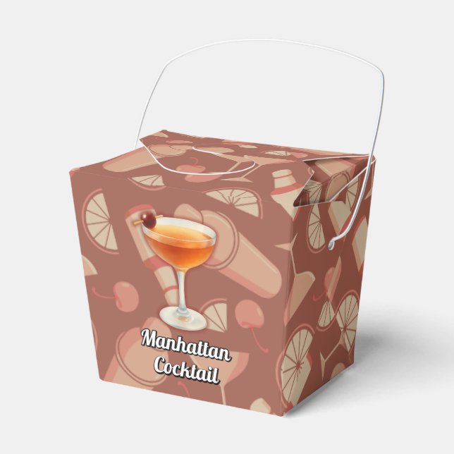 Caja Para Regalos Cóctel Manhattan (Front Side)