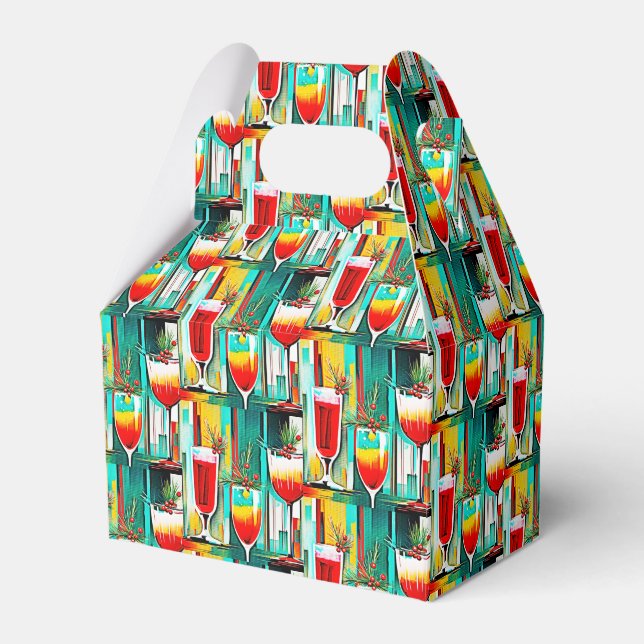 Caja Para Regalos Cócteles de Navidades de PopArt (Front Side)