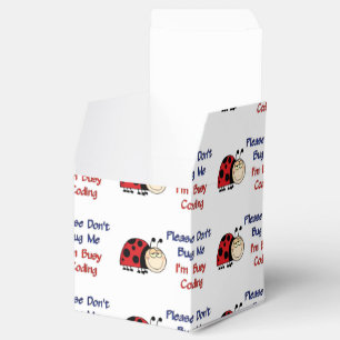 Caja Para Regalos Codificador médico Ladybug2