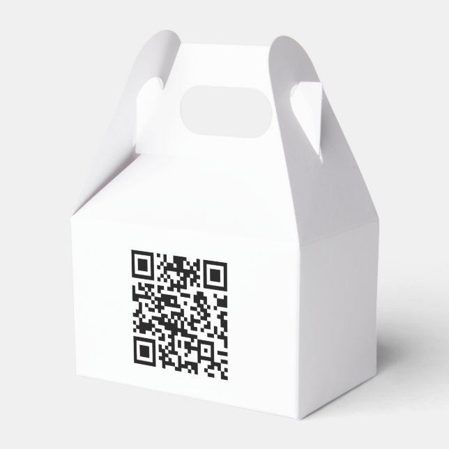 Caja Para Regalos Código QR creado instantáneamente (al ingresar su  (Front Side)