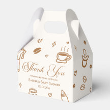 Coffee Baby Shower Gracias