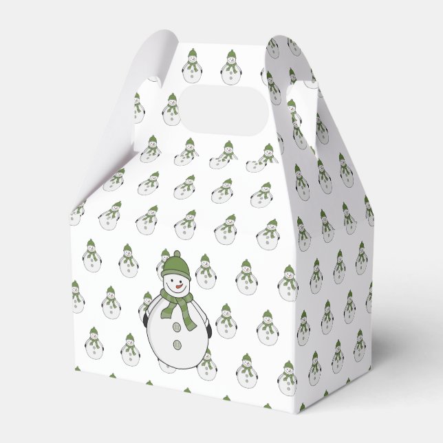 Caja Para Regalos Cold snowman (Front Side)