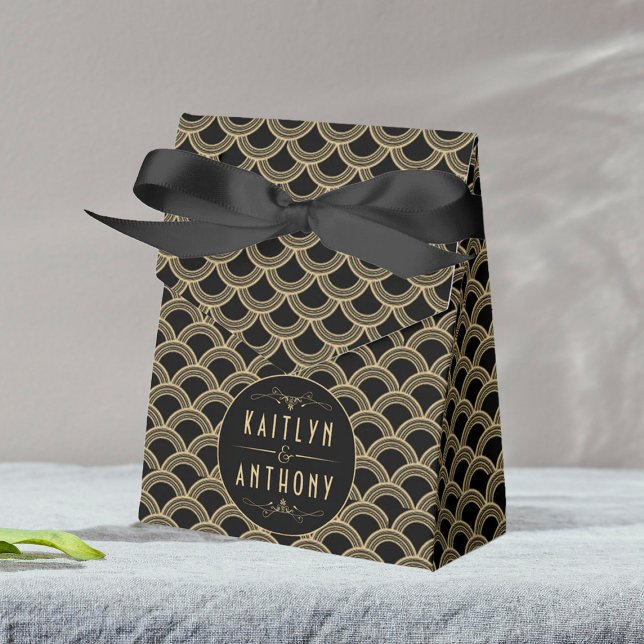 Caja Para Regalos Colección de Bodas Art Decó de los años 20 (Subido por el creador)