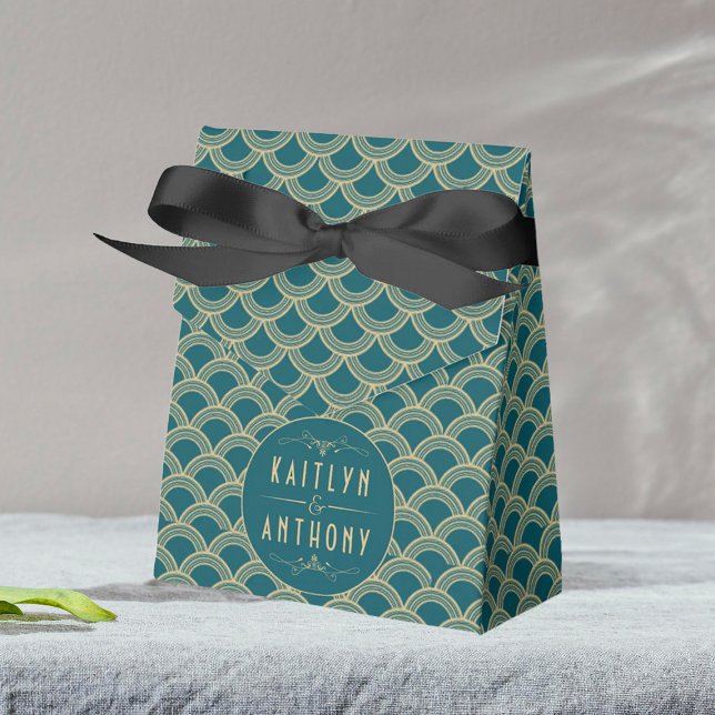 Caja Para Regalos Colección de Bodas Art Decó de los años 20 (Subido por el creador)