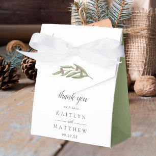 Caja Para Regalos Colección de Bodas de bifurcación de aceitunas
