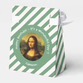 Caja Para Regalos Colección Fiesta Leonardo da Vinci Mona Lisa
