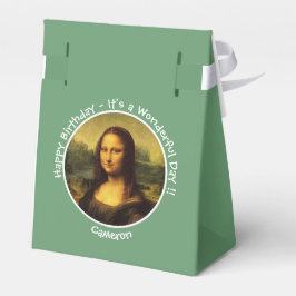 Caja Para Regalos Colección Fiesta Leonardo da Vinci Mona Lisa