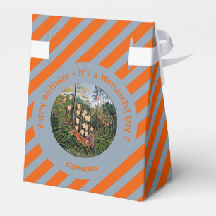 Caja Para Regalos Colección Henri Rousseau Tiger & Bull Fiesta Items