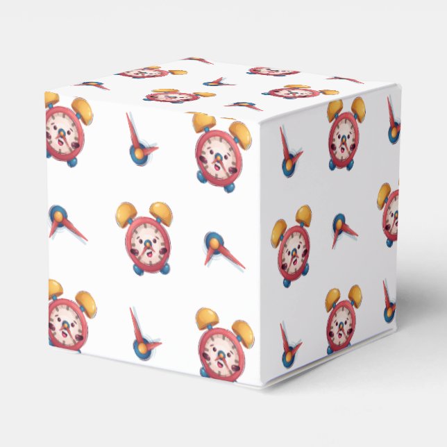 Caja Para Regalos Colección Smart Clock - Blanco (Reverso Costado)