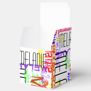 Caja Para Regalos Collage conocido de encargo personalizado colorido