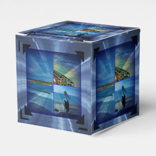 Caja Para Regalos Collage de fotos Beach Sparkle