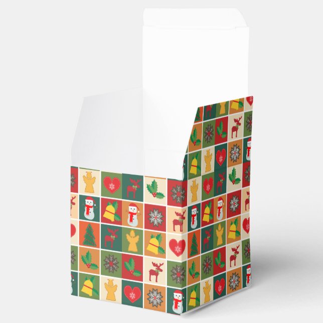Caja Para Regalos Collage de navidades (Abierto)