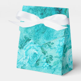 Caja Para Regalos Collage de Rosas azules con problemas