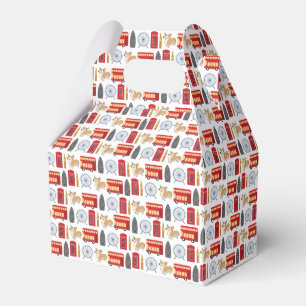 Caja Para Regalos Collage del icono de Londres