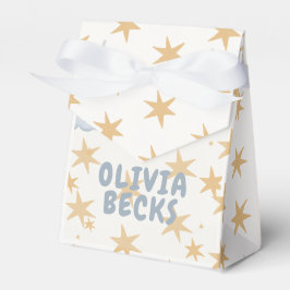 Caja Para Regalos Color de agua pastel Baby Shower ilustrativo