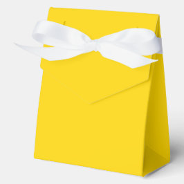 Caja Para Regalos Color moderno amarillo llano sólido