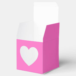 Caja Para Regalos Color sólido neón rosado | Clásica