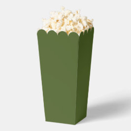 Caja Para Regalos Color sólido verde oscuro de mosaico