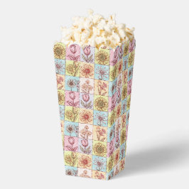Caja Para Regalos Colores vintage flores de moda patrón Cumpleaños p