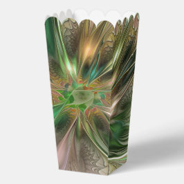 Caja Para Regalos Colorful Fantasy Modern Abstract Fractal Flower