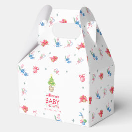 Caja Para Regalos Colorful It's Cold Outside Winter Baby Shower 