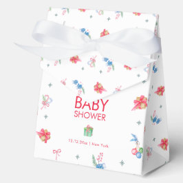 Caja Para Regalos Colorful Winter It's Cold Outside Baby Shower 