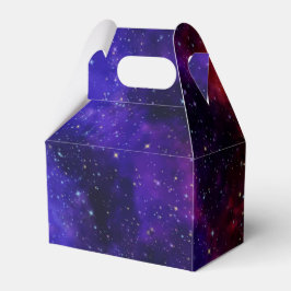 Caja Para Regalos Colorida Galaxia Profunda