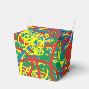 Caja Para Regalos Colorido lío caliente estallido multicolor arco i