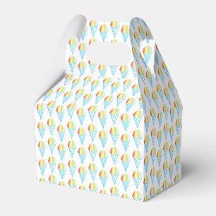 Caja Para Regalos Colorido postre de cono frío