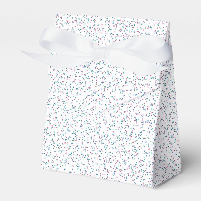 Caja Para Regalos Coloridos puntos de primavera (Front Side)