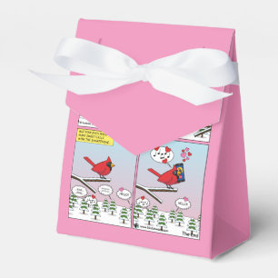 Caja Para Regalos Cómic De Modernas Llamadas A La Aparición De Aves