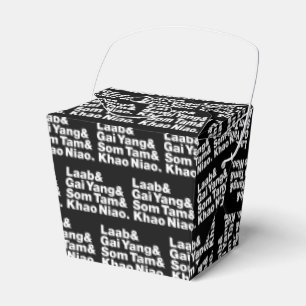 Caja Para Regalos Comida callejera tailandesa Isaan