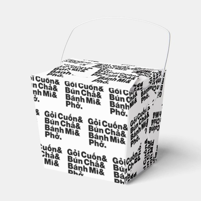 Caja Para Regalos Comida callejera vietnamita (Front Side)