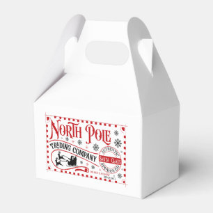 Caja Para Regalos Compañía Comercial del Polo Norte 