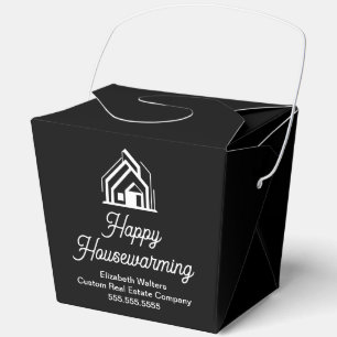 Caja Para Regalos Compañía de bienes raíces inauguración de la casa 