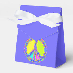 Caja Para Regalos Con colores rellenados Firma PEACE 1