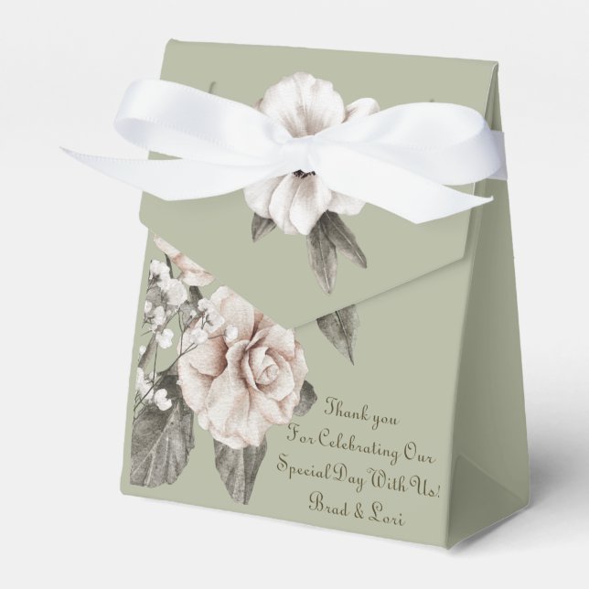 Caja Para Regalos Con Corazones Alegres (Front Side)