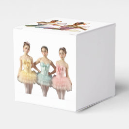 Caja para regalos con preciosas bailarinas