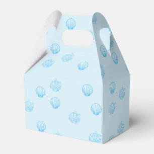 Caja Para Regalos Conchas Veneras Minimalismo