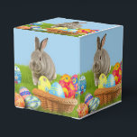 Caja Para Regalos Conejito de Pascua lindo para un estado de ánimo p<br><div class="desc">Conejito de Pascua lindo para un estado de ánimo positivo. Puedes encontrar elementos coincidentes para este diseño en mi colección. Artículos coincidentes disponibles.</div>