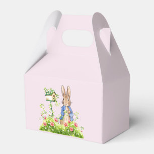Caja Para Regalos Conejo clásico con chaqueta azul