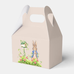 Caja Para Regalos Conejo clásico de chaqueta azul