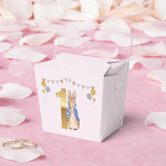 Caja Para Regalos Conejo clásico de cumpleaños (Boda)