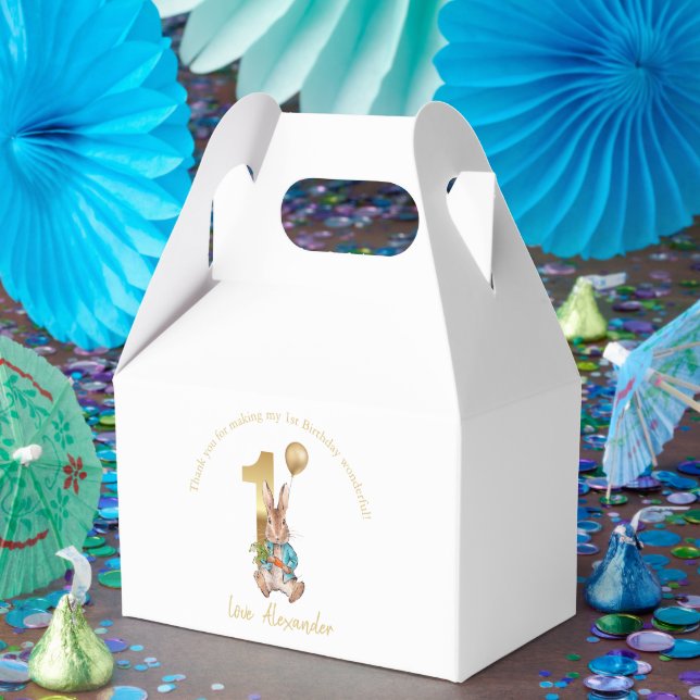 Caja Para Regalos Conejo clásico de cumpleaños (Fiesta)