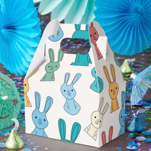 Caja Para Regalos Conejo de Pascua (Subido por el creador)