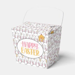 Caja Para Regalos Conejo de Pascua y chicles para bebés