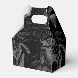 Caja Para Regalos Constelación de Taurus Hevelius 1690 en negro
