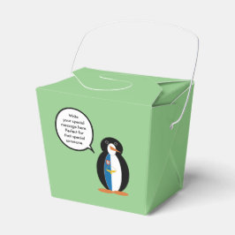 Caja Para Regalos Conversación azorense con la señora Penguin person