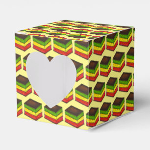 Caja Para Regalos Cookies de Navidades italianos de siete capas de a