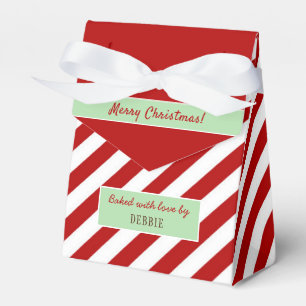 Caja Para Regalos cookies de vacaciones personalizadas